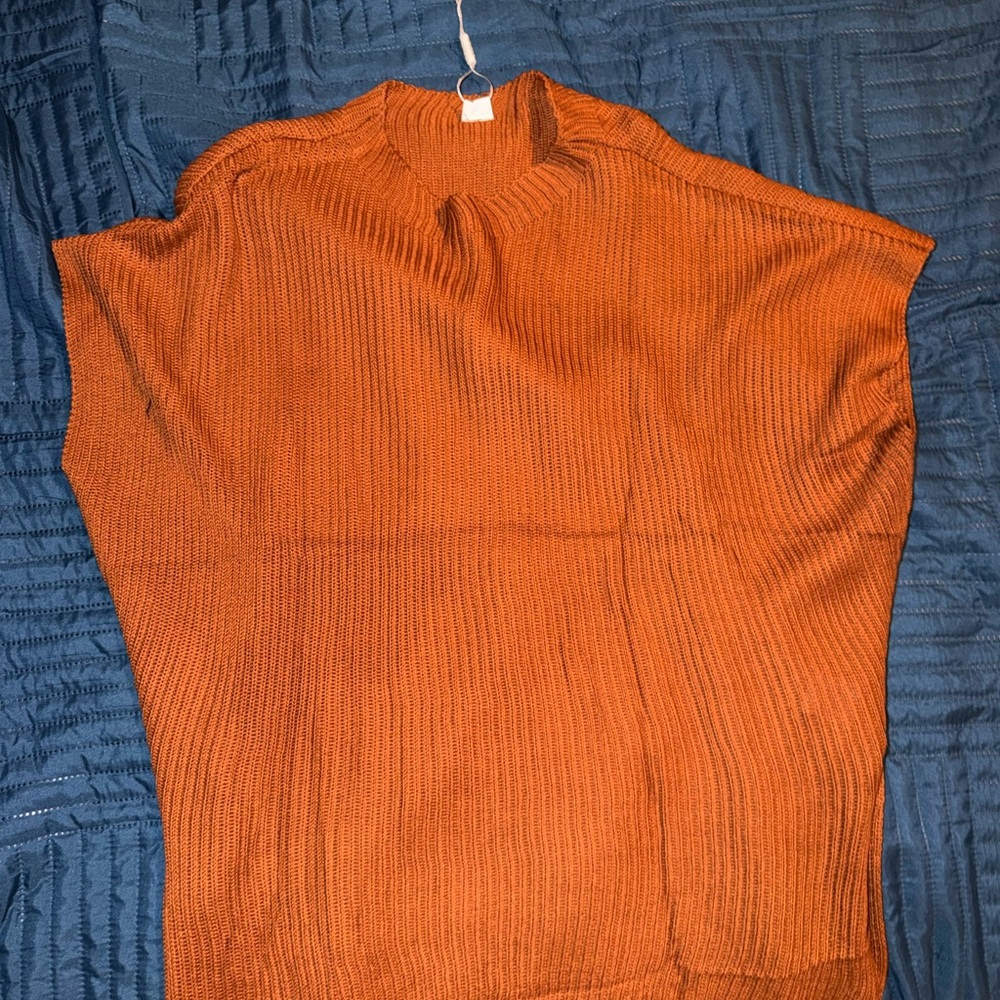 SHEIN Orange Sweater